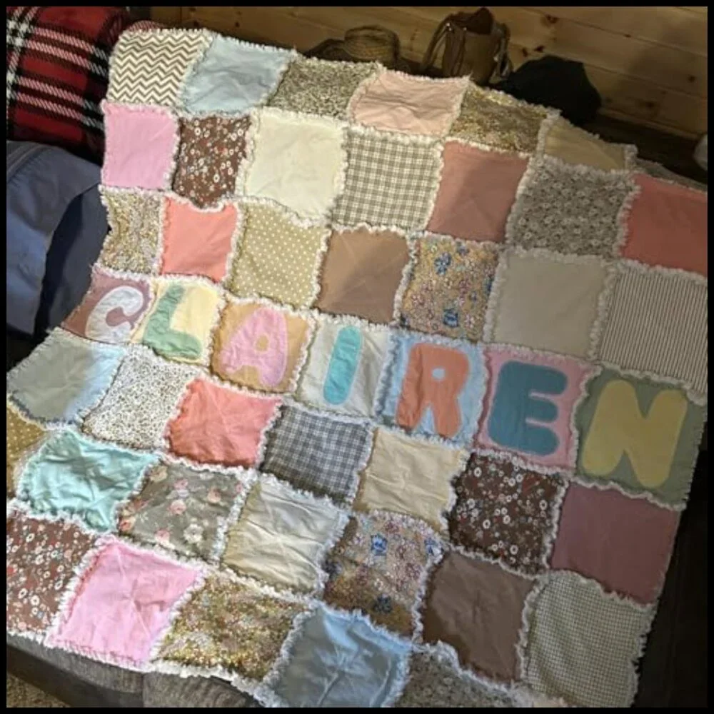 Vintage Print Cotton Fabric Squares Layer Cake Quilting Sewing Craft Supplies